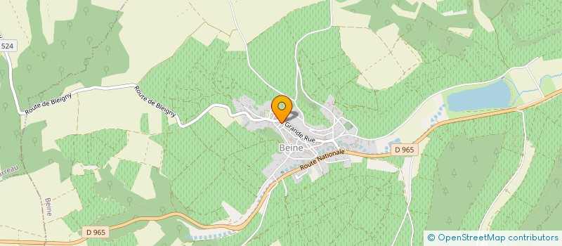 localisation de l'entreprise GFR LA FERME DE BEL AIR  BEINE