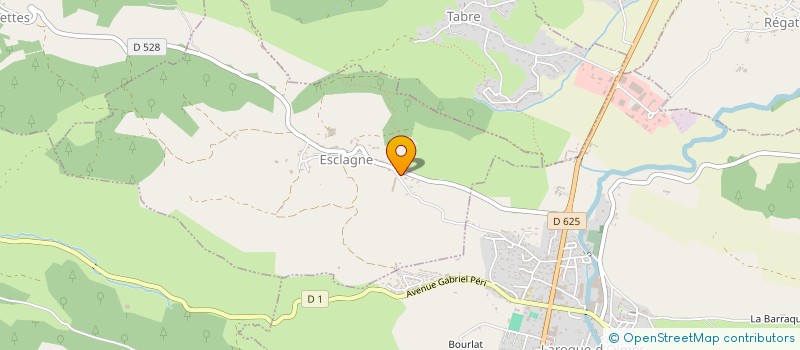 localisation de l'entreprise GFR LABATUT DU DOMAINE DE SARRAUTE à ESCLAGNE
