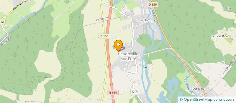 localisation de l'entreprise GFR LAPLANCHE DE LA NOE  HEUDREVILLE-SUR-EURE