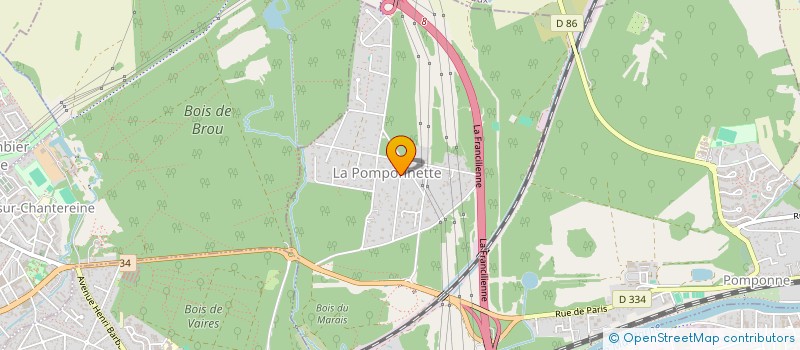 localisation de l'entreprise GFR LE BOIS ROY à POMPONNE