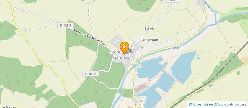 localisation de l'entreprise GFR LE COTEAU DU PIN à CLOYES-LES-TROIS-RIVIERES