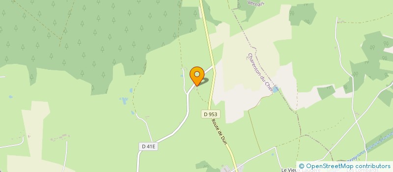 localisation de l'entreprise GFR LE PETIT BOIS DES NAUDINS  CHARENTON-DU-CHER