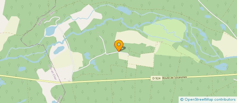 localisation de l'entreprise GFR LES GRANDS ROUETS  SAINTE-MONTAINE