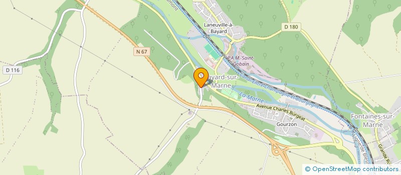localisation de l'entreprise GFR LES VIGNES à BAYARD-SUR-MARNE