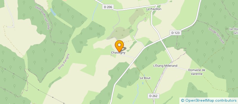 localisation de l'entreprise GFR MAILLAULT  DRUY-PARIGNY