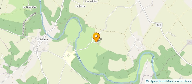 localisation de l'entreprise GFR MAUBUGET  CHAMPAGNE-SAINT-HILAIRE