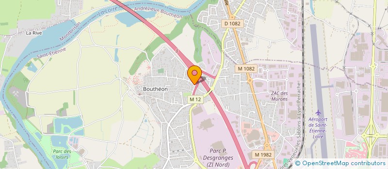 localisation de l'entreprise GFR MICO  ANDREZIEUX-BOUTHEON