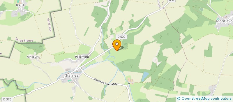 localisation de l'entreprise GFR PASCAL LAROCHE  PARNES