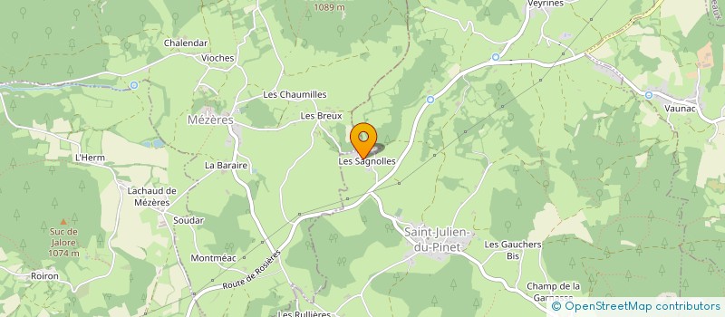localisation de l'entreprise GFR PERBET à GRAZAC