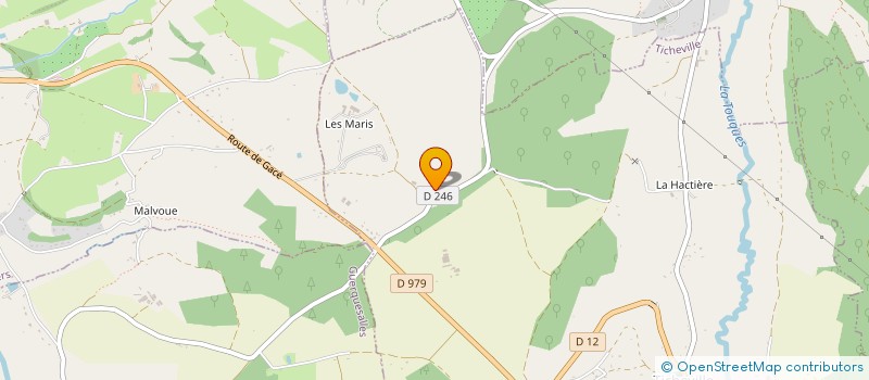 localisation de l'entreprise GFR PIERRESTEGUY à TICHEVILLE