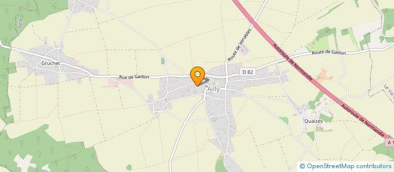 localisation de l'entreprise GFR SAVALLE  AILLY