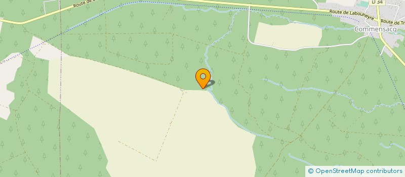 localisation de l'entreprise GFR STANLISA  COMMENSACQ