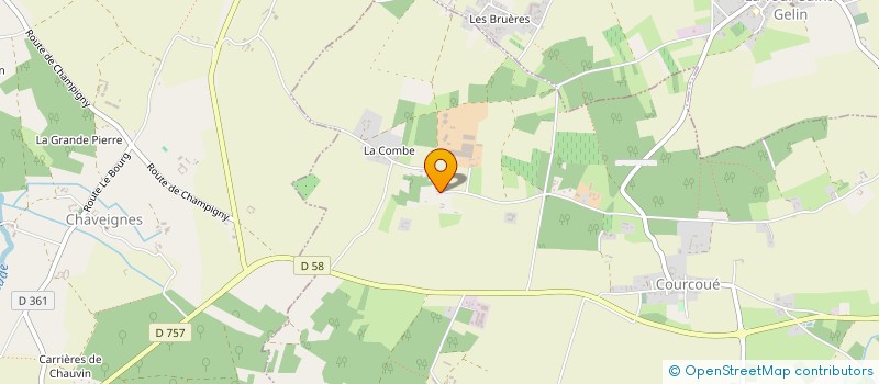 localisation de l'entreprise GFR WIERSMA  COURCOUE