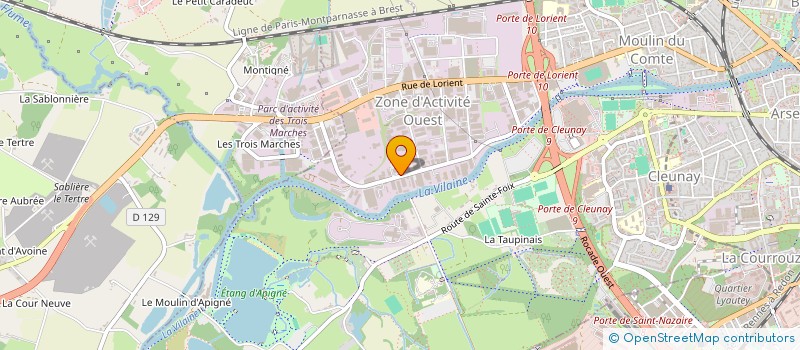 localisation de l'entreprise GFRB  DOMPIERRE-SUR-YON