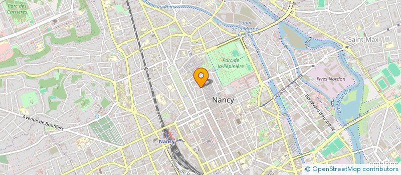 localisation de l'entreprise GFS HABITAT CONSTRUCTION  VANDUVRE-LES-NANCY