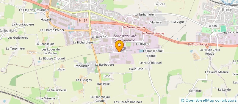 localisation de l'entreprise GFS ROUTE  NOYAL-SUR-VILAINE