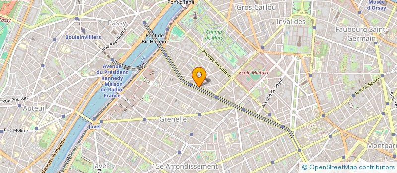 localisation de l'entreprise GFT 34  PARIS