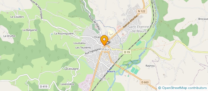 localisation de l'entreprise GFT à MAURS