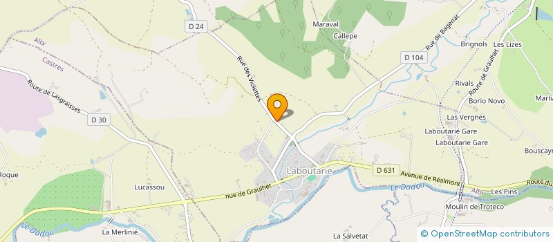 localisation de l'entreprise GFUN à PUYGOUZON