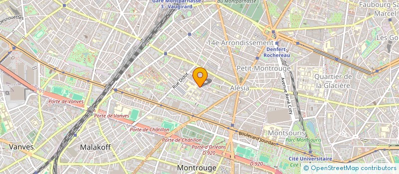 localisation de l'entreprise GFV DE BEAUVAIS  PARIS