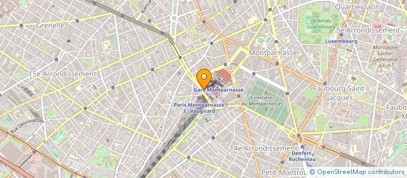 localisation de l'entreprise GFV DE VINSOBRES JAUME  PARIS