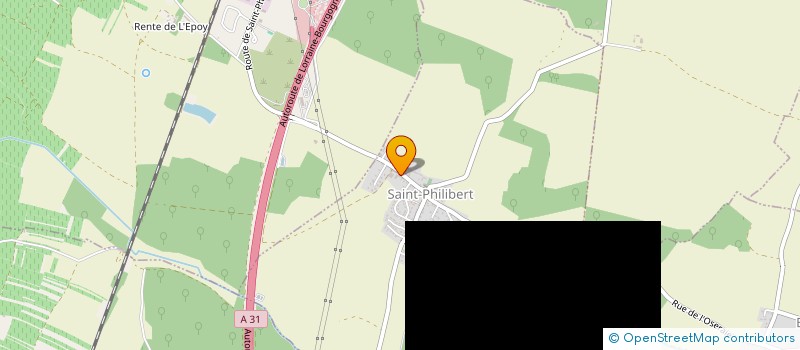 localisation de l'entreprise GFV DES CHAMPS PERDRIX  SAINT-PHILIBERT