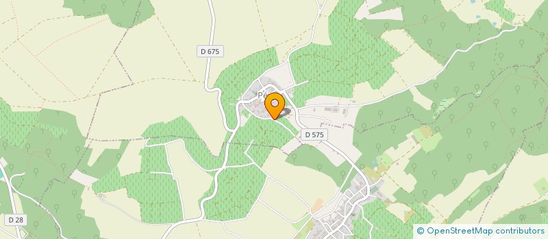 localisation de l'entreprise GFV DES SABLONS  PEVY