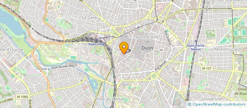 localisation de l'entreprise GFV EN MONTRE CUL à DIJON