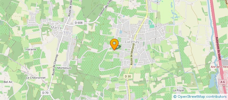 localisation de l'entreprise GFV FOURRICHON ET COMPAGNONS 2020  LUCENAY