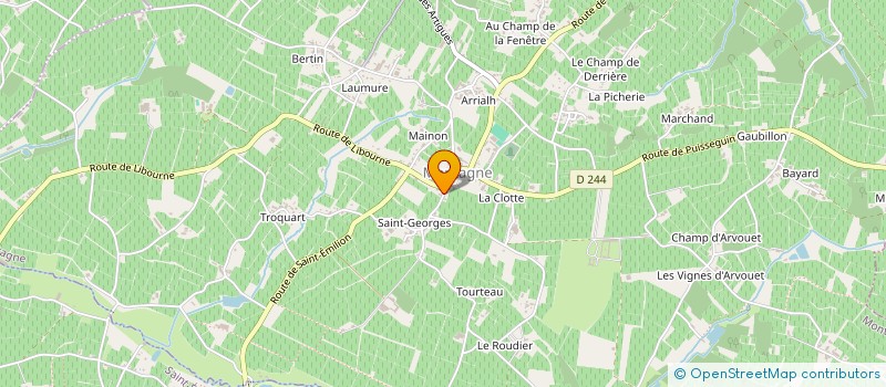 localisation de l'entreprise GFV HYON LA FLEUR  MONTAGNE