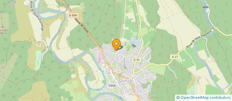 localisation de l'entreprise GFV LE MAZET DES FONGIERES  CARNAS