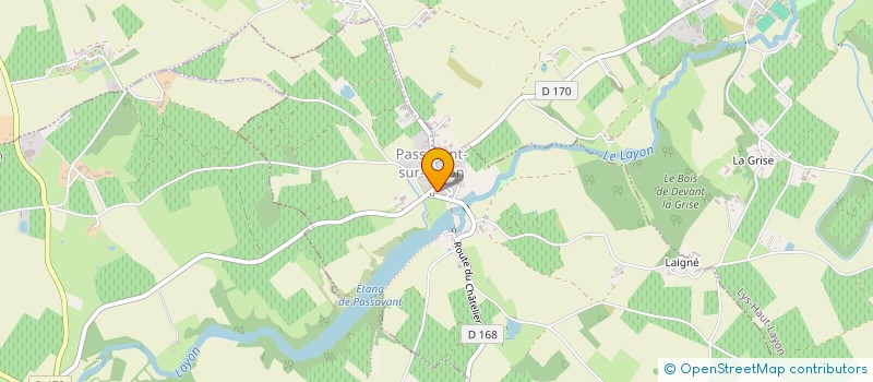 localisation de l'entreprise GFV LES ROCHERS LONGS  PASSAVANT-SUR-LAYON