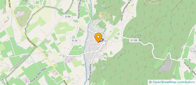 localisation de l'entreprise GFV MAS ORIGINE  LAGNES