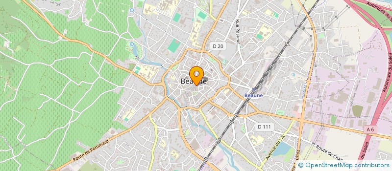 localisation de l'entreprise GFV PHILIBERT ET ASSOC à BEAUNE