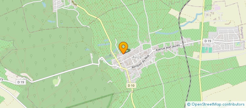 localisation de l'entreprise GFV SAINT VINCENT LE TRIANGLE DES SACRES  AVIZE