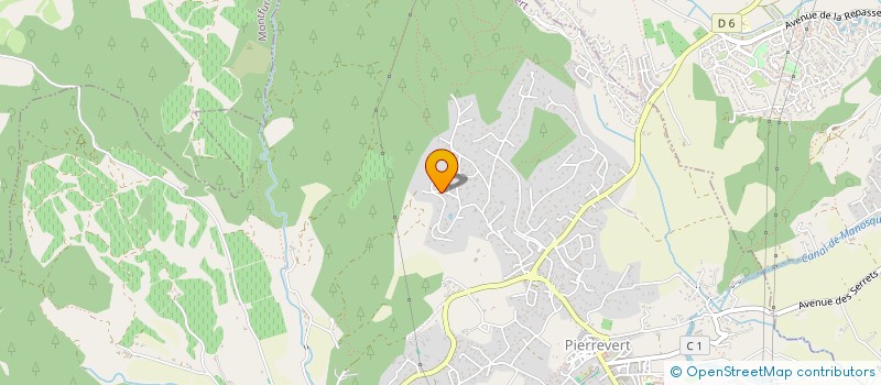 localisation de l'entreprise GFV SIROT CHARON  PIERREVERT