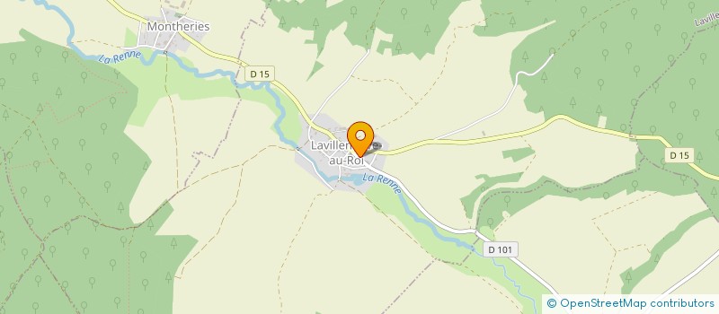 localisation de l'entreprise GFXP à LAVILLENEUVE-AU-ROI