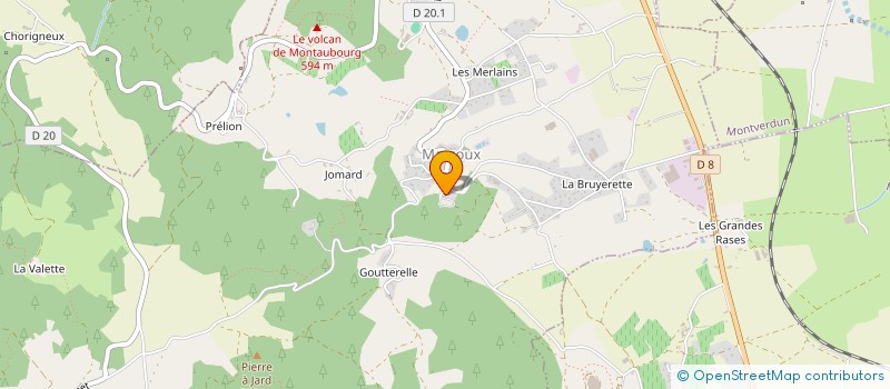 localisation de l'entreprise GFY  MARCOUX