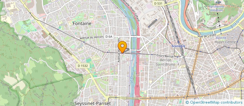 localisation de l'entreprise GG  FONTAINE