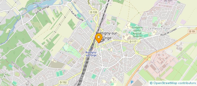 localisation de l'entreprise GG BRETIGNY à BRETIGNY-SUR-ORGE