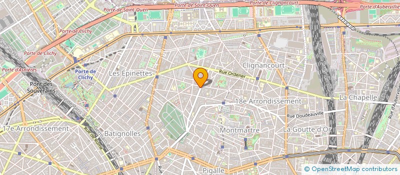 localisation de l'entreprise GG CORP  PARIS