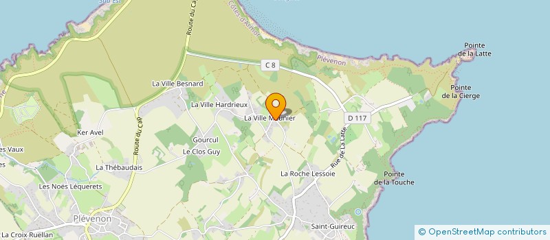 localisation de l'entreprise GG DD  PLEVENON