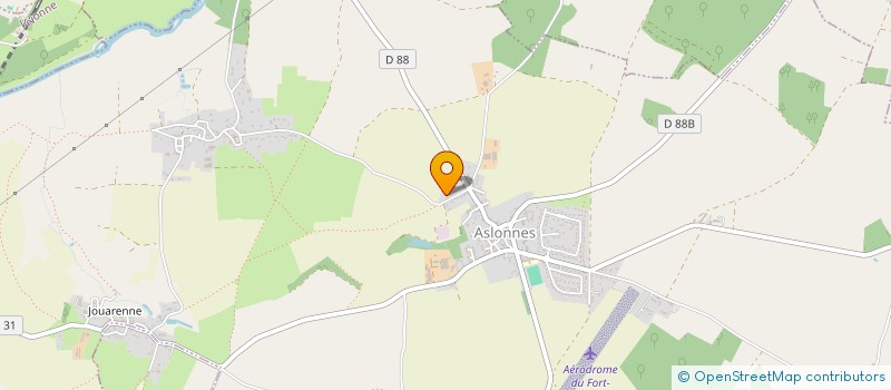 localisation de l'entreprise GG HOLDING  ASLONNES