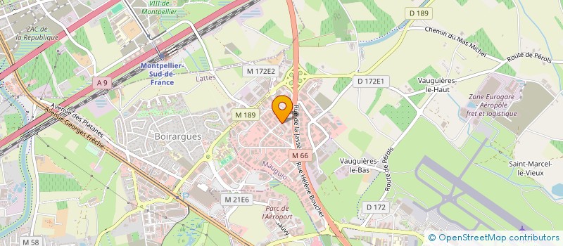 localisation de l'entreprise GG IMMOBILIER  MAUGUIO