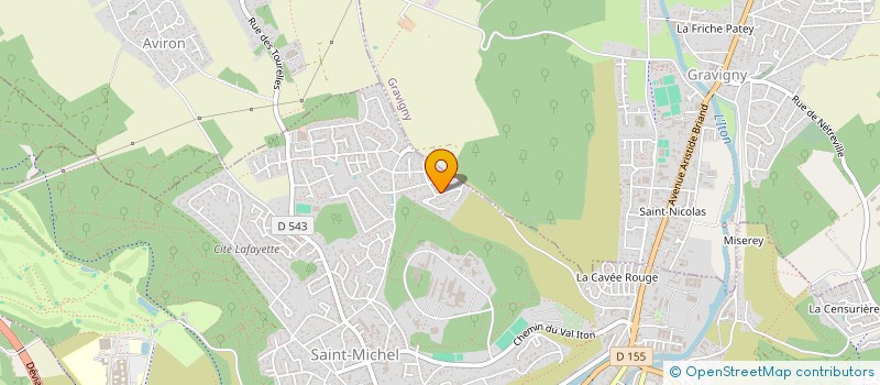 localisation de l'entreprise GG INVEST  EVREUX