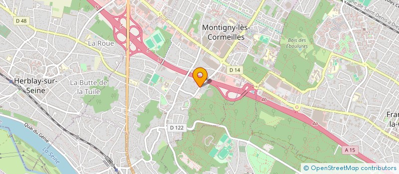 localisation de l'entreprise GG KAMINSKI  MONTIGNY-LES-CORMEILLES