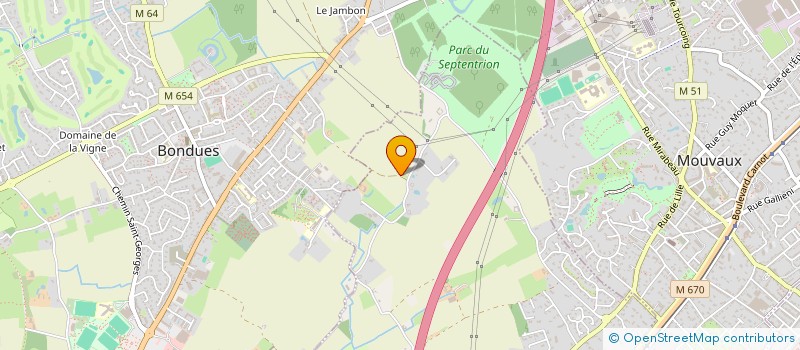 localisation de l'entreprise GG&MM à MARCQ-EN-BARŒUL