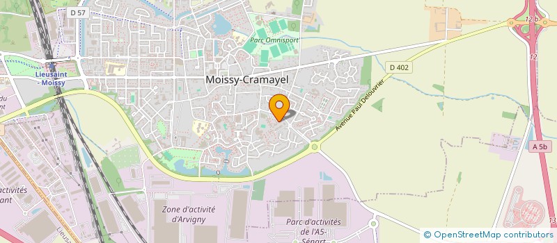 localisation de l'entreprise GG NETTOYAGE LOGISTICS à MOISSY-CRAMAYEL