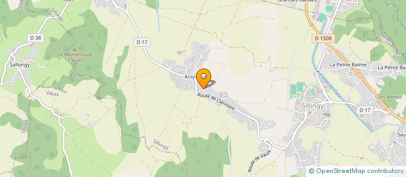 localisation de l'entreprise GG RENOV 74  SILLINGY