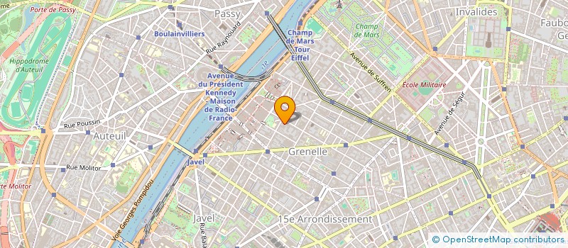 localisation de l'entreprise GG SCI  PARIS